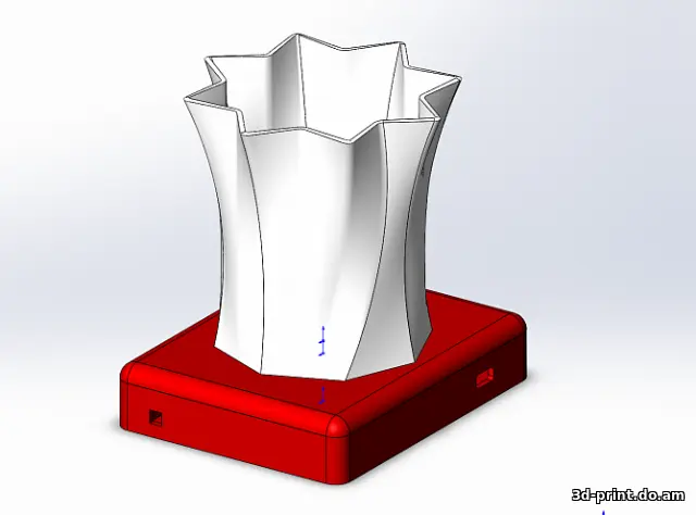 3D-модель "Детская карандашница"
