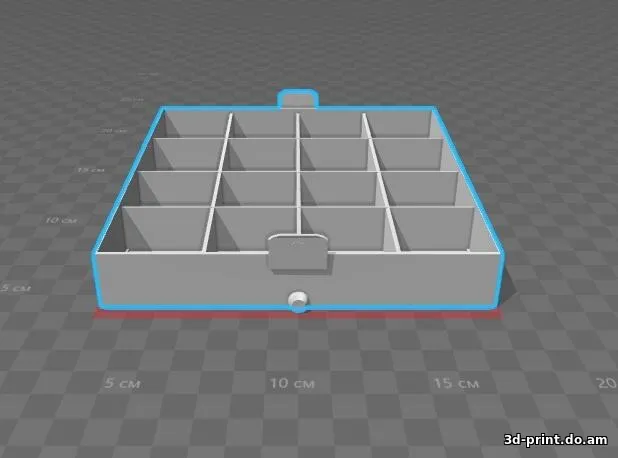 3D-модель "Органайзер радиолюбителя"