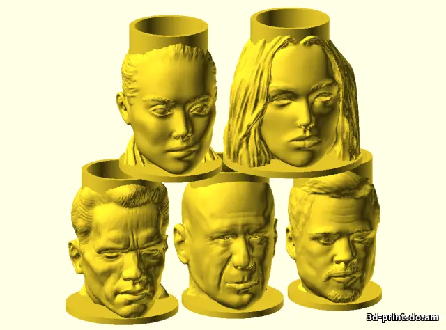 3D-модель "Карандашницы (5-5)"