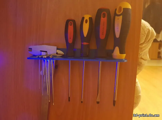 3D-модель "Крепеж для отверток, шестигранников и штангенциркуля"