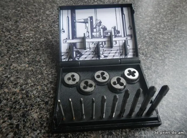 3D-модель "Органайзер для метчиков и плашек"