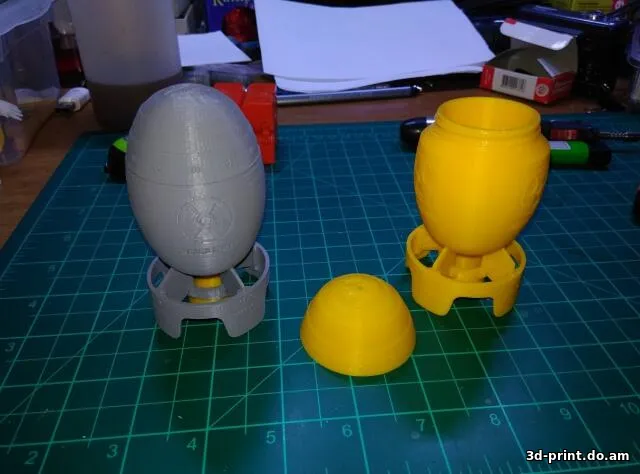 3D-модель "Атомная бомба - коробка"