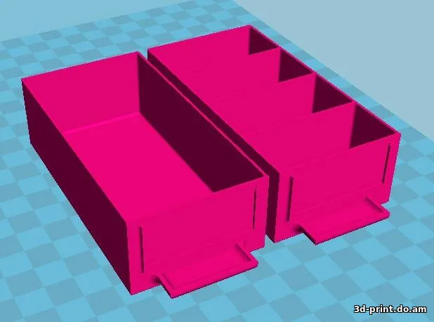3D-модель "Кассетница для мелочёвки"