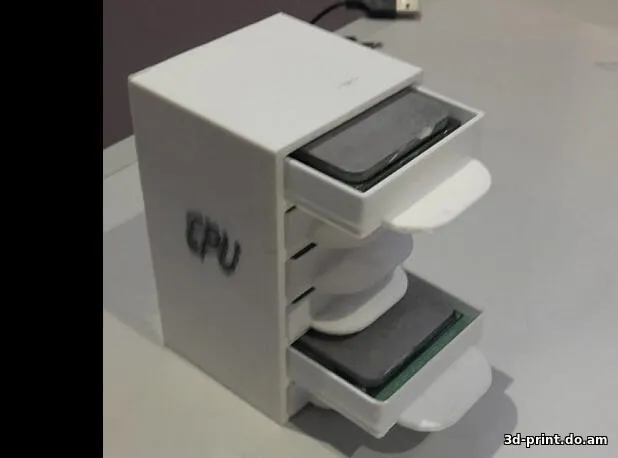 3D-модель "Шкаф для хранения CPU"