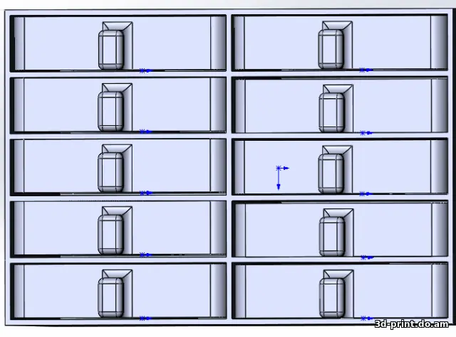 3D-модель "Кассетница радиолюбителя"