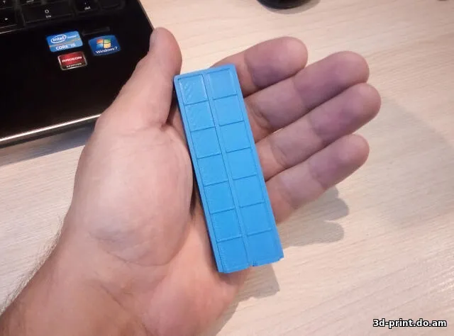 3D-модель "Миниатюрная таблетница, 7 дней, утро-вечер"