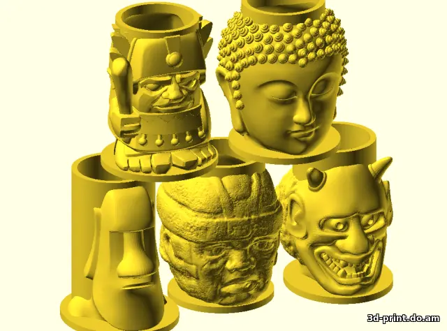 3D-модель "Карандашницы (5-3)"