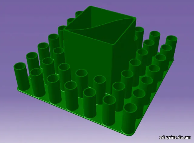 3D-модель "Органайзер вместимый трубчатый"