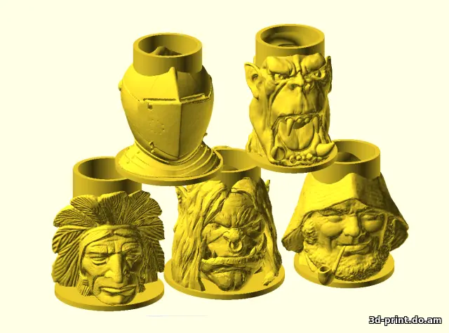 3D-модель "Карандашницы (5-2)"