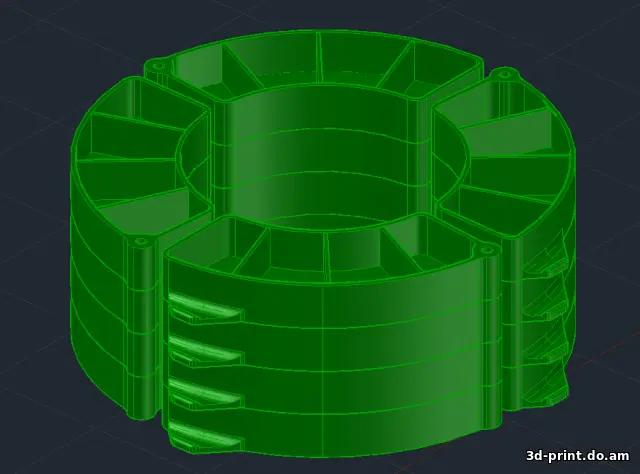 3D-модель "Органайзер для катушки FD_Plast"