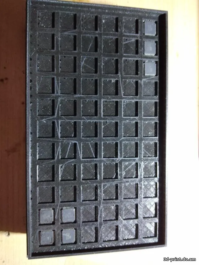 3D-модель "Боксы под микросхемы"