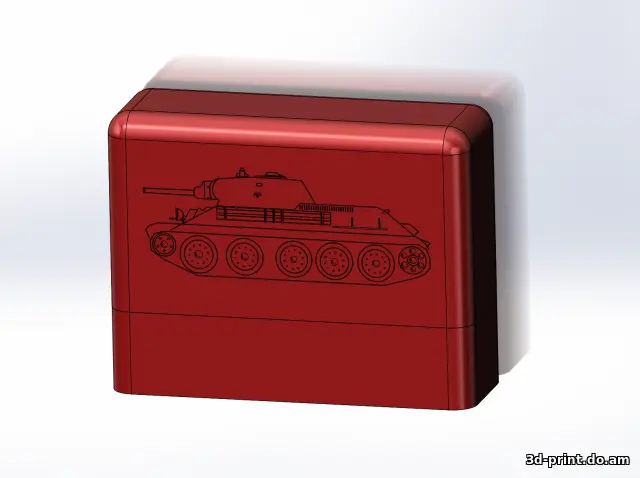 3D-модель "Кейс для скидочных и банковских карт"