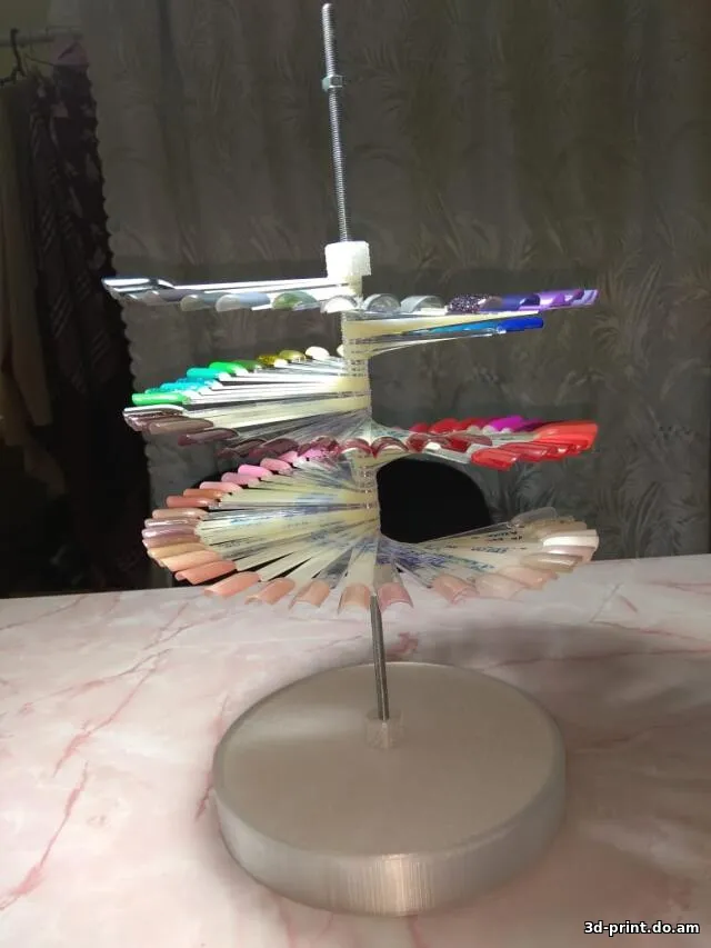 3D-модель "Подставка для демонстрации маникюра"