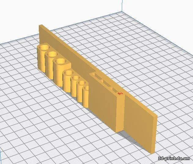 3D-модель "Органайзер на подоконник"
