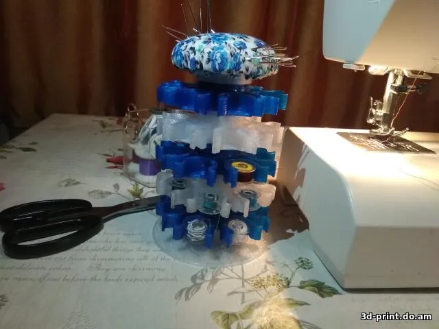 3D-модель "Органайзер шпуль для швейной машинки"