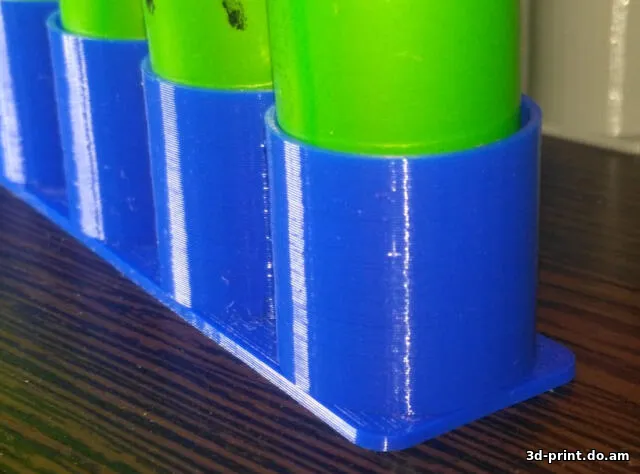 3D-модель "Подставка для хранения аккумуляторов 18650"