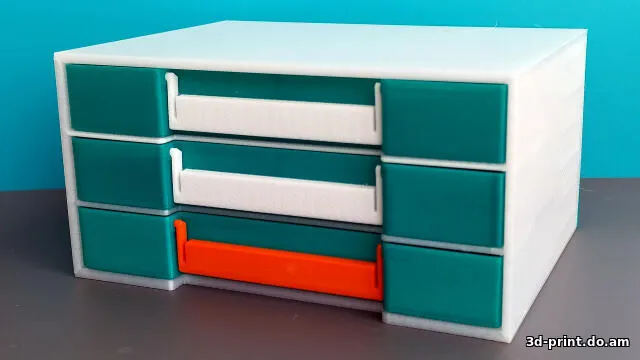 3D-модель "Органайзер составной для последующей склейки" — STL модель для 3D-печати