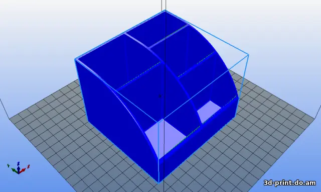 3D-модель "Органайзер настольный"