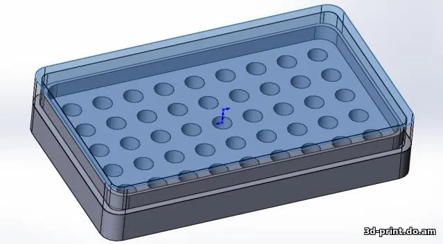 3D-модель "Бокс для сопел м6 с крышкой"