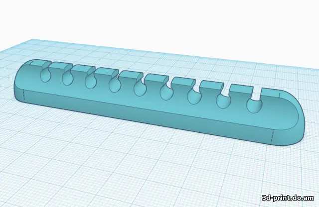 3D-модель "Кабельный органайзер"
