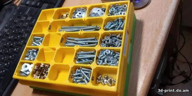 3D-модель "Органайзер для крепежа и мелочей"