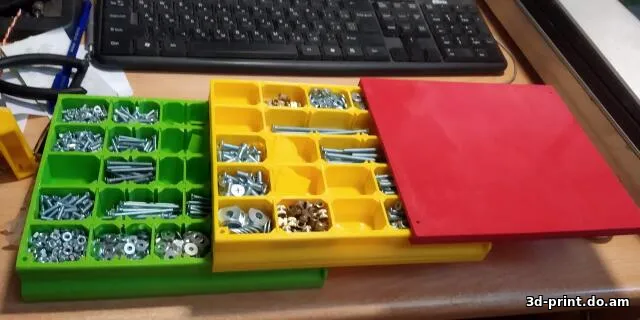 3D-модель "Органайзер для крепежа и мелочей"