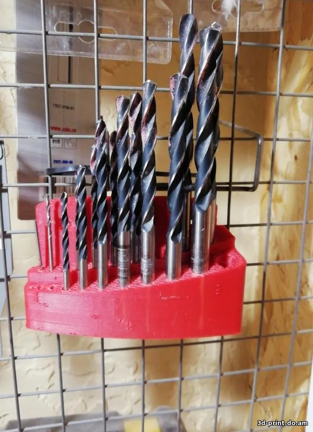 3D-модель "Хранение сверл"