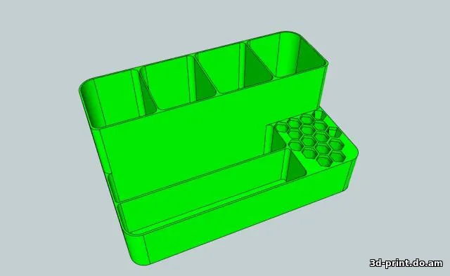 3D-модель "Органайзер под ручки и инструменты"