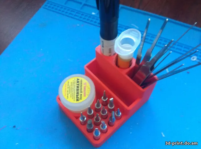 3D-модель "Органайзер для паяльника"