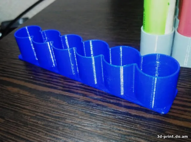 3D-модель "Подставка для хранения аккумуляторов 18650"