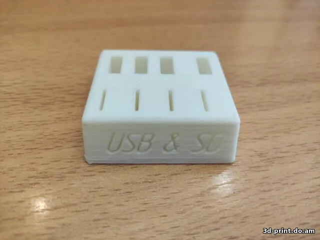 3D-модель "mini Органайзер для флешек"