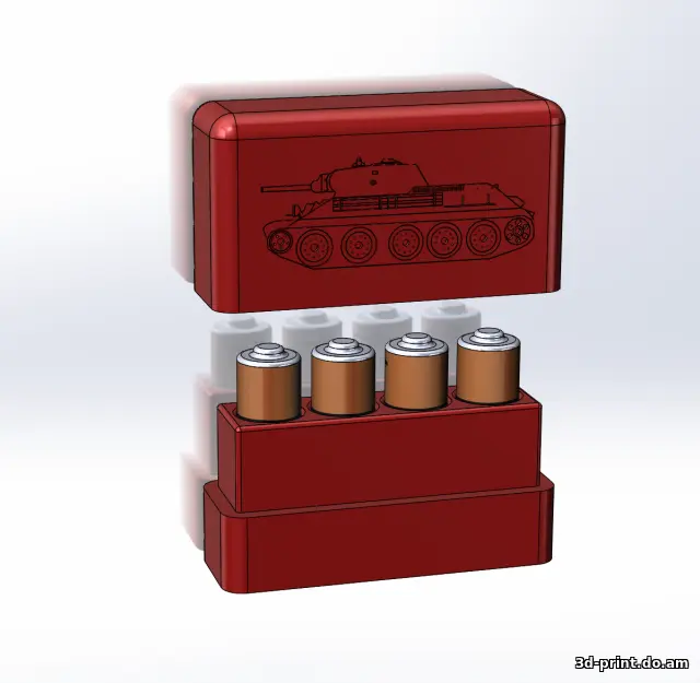 3D-модель "Кейс для скидочных и банковских карт"