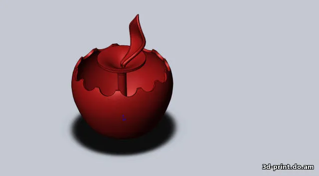 3D-модель "Стакан для карандашей и скрепок"