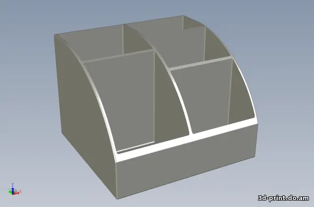 3D-модель "Органайзер настольный"