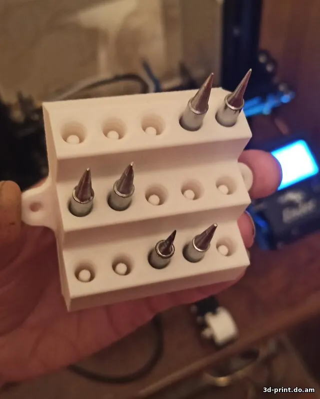 3D-модель "Органайзер для паяльных жал"