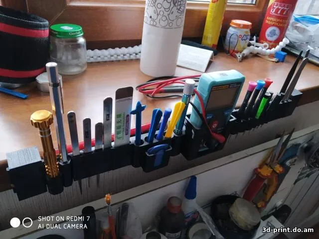 3D-модель "Органайзер на подоконник"