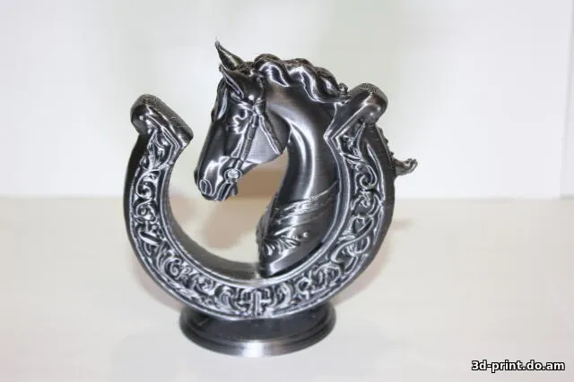 3D-модель "Подкова с лошадью"