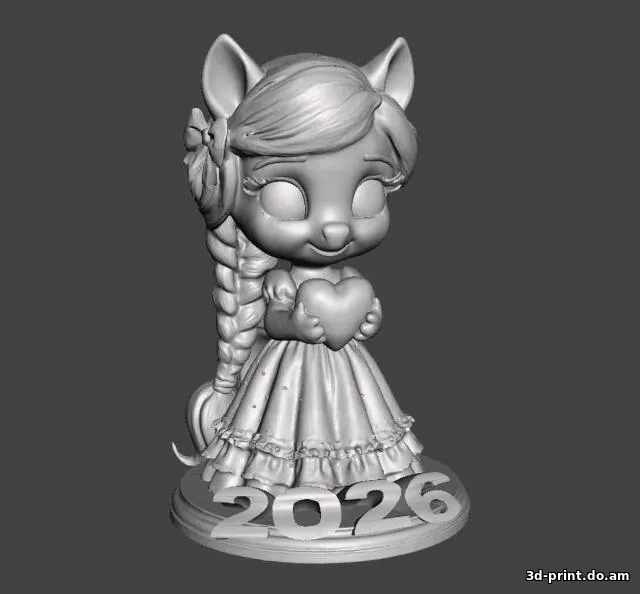 3D-модель "Пони 2026. Малышка"