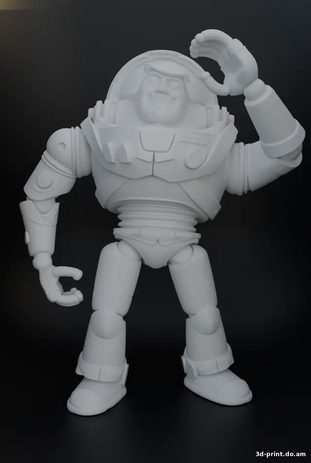 3D-модель "Фигурки пришельца Базз"