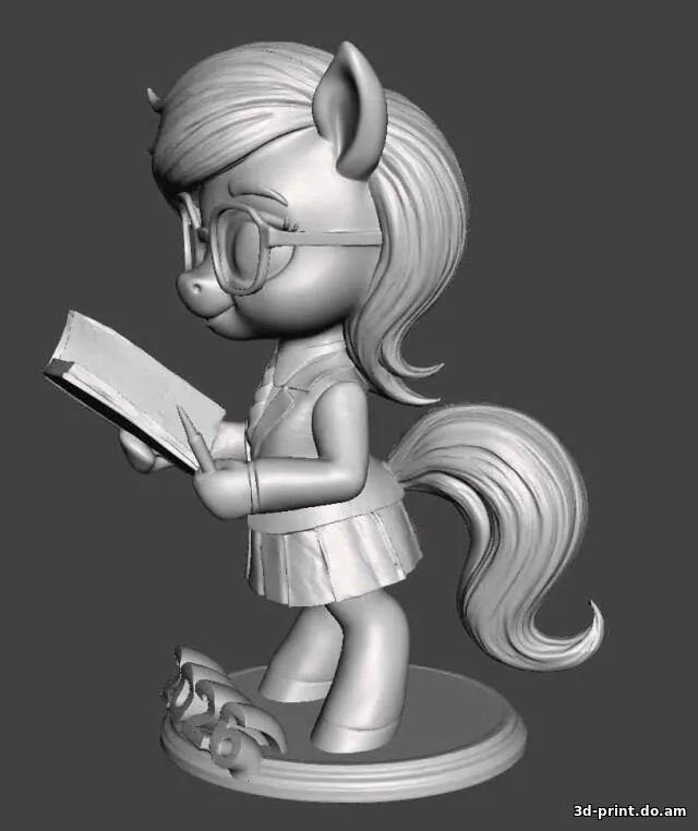 3D-модель "Пони 2026. Учитель"