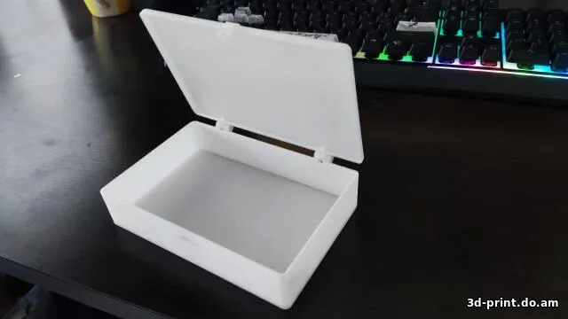 3D-модель "Коробочка с защелкой"