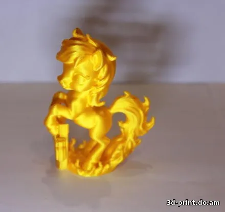 3D-модель "Пони 2026. Огонёк"