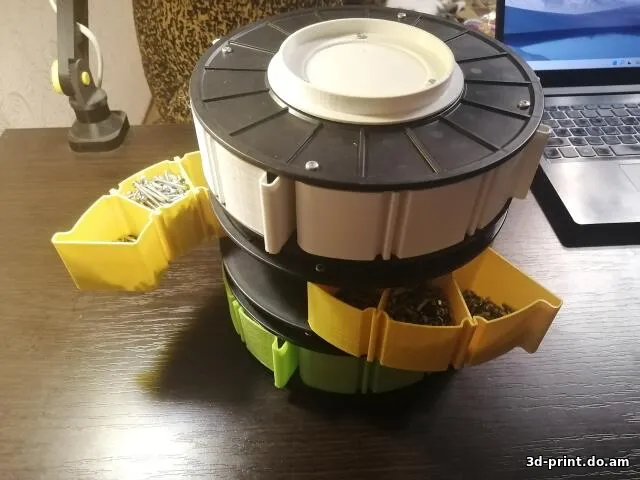 3D-модель "Органайзер из катушек Monofilament"