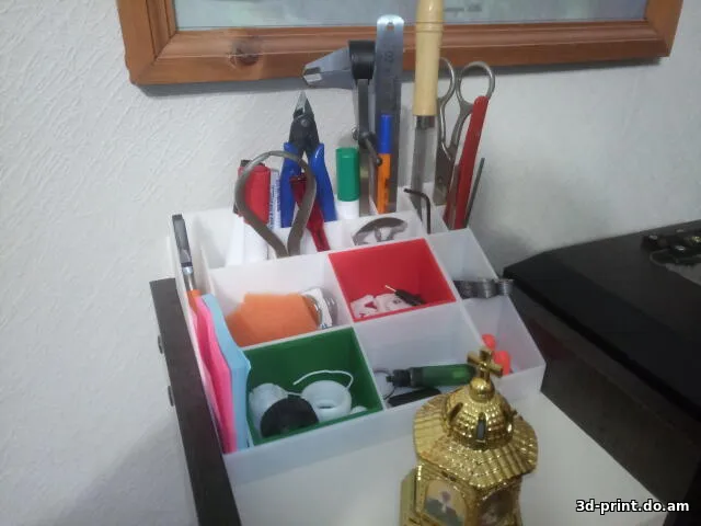 3D-модель "Бокс (органайзер) канцелярский ТИП1"