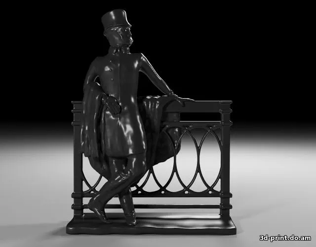 3D-модель "Пушкин Александр Сергеевич"