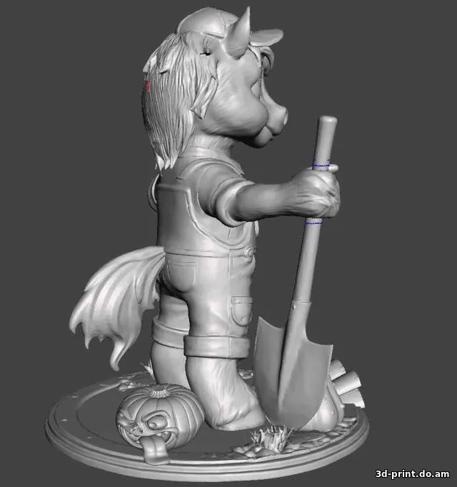 3D-модель "Пони 2026. Фермер"