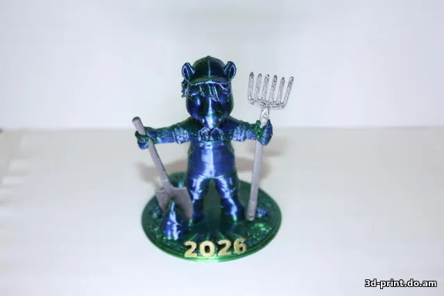 3D-модель "Пони 2026. Фермер"