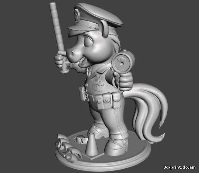 3D-модель "Пони 2026. Соловей-разбойник"