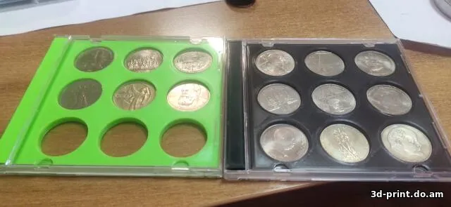 3D-модель "Вкладыш для юбилейных рублей СССР"