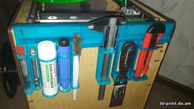 3D-модель "Органайзер для 3D принтера из фанеры"